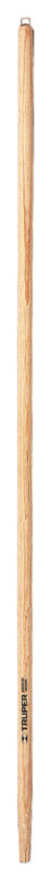 Truper Natural Wood Poly Leaf Rake Replacement Handle 48 L x 1 Dia. in.