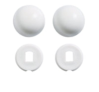 Kohler Toilet Bolt Caps White Plastic