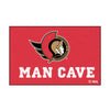 NHL - Ottawa Senators Man Cave Rug - 19in. x 30in.