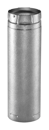 DuraVent PelletVent 4 in. D X 12 in. L Steel Vent Pipe