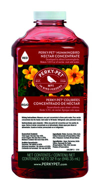 Perky-Pet Hummingbird Nectar Concentrate Sucrose 32 oz. (Pack of 6)