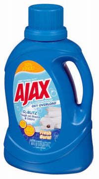 Ajax Oxy Overload Fresh Scent Laundry Detergent Liquid 60 oz (Pack of 6)