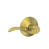 Schlage Accent Satin Brass Privacy Lever Right or Left Handed