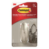 3M Command Medium Plastic Hook 3-1/8 in. L 1 pk