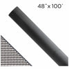 Saint-Gobain ADFORS 48 in. W X 100 ft. L Black Aluminum Insect Screen Cloth