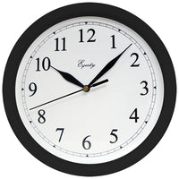 La Crosse Technology 10 in. L X 10 in. W Indoor Classic Analog Wall Clock Plastic Black