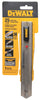 DeWalt 9-4/5 in. Self-Retracting Snap-Off Utility Knife Black/Yellow 1 pc