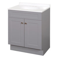 Zenna Home Single Gary Bathroom Vanity 30 in. W X 18 in. D X 35 in. H