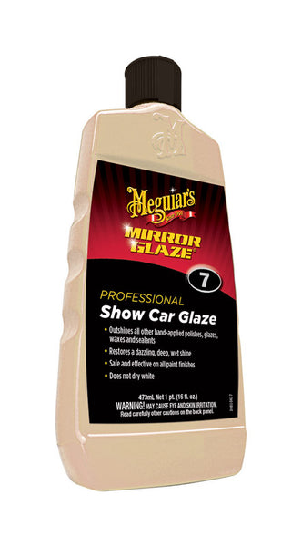 Meguiar's Mirror Glaze 7 Automobile Polish Liquid 16 oz. for All Paint  Finishes