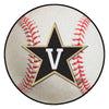 Vanderbilt University Baseball Rug - 27in. Diameter