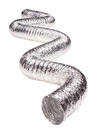 Deflect-O Jordan 300 in. L X 6 in. D Silver/White Aluminum Vent Hose