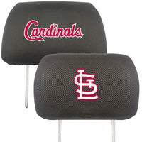 MLB - St. Louis Cardinals Embroidered Head Rest Cover Set - 2 Pieces