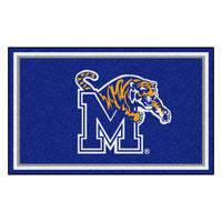 University of Memphis 4ft. x 6ft. Plush Area Rug