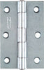 National Hardware 3 in. L Zinc-Plated Door Hinge 1 pk