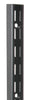 Knape & Vogt 82 Black Steel Double Slot Bracket 16 Ga. 28 in. L 450 lb (Pack of 10)