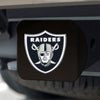 NFL - Las Vegas Raiders  Black Metal Hitch Cover - 3D Color Emblem