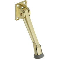 V239 5" Kickdown Door Stop - Brass