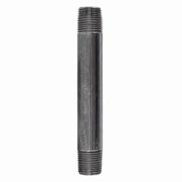 BK Products 1/8 in. MPTx 5-1/2 in. L Black Steel Nipple (Pack of 5)