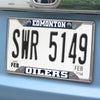 NHL - Edmonton Oilers Metal License Plate Frame