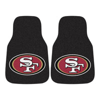 NFL - San Francisco 49ers Carpet Car Mat Set - 2 Pieces