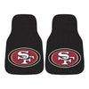 NFL - San Francisco 49ers Carpet Car Mat Set - 2 Pieces