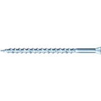 Quik Drive No. 7 Sizes X 2.5 in. L Silver Square Trim Head Deck Screws 1000 pk