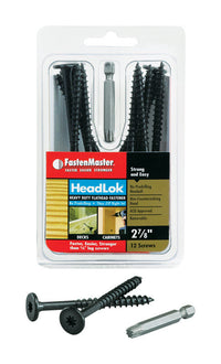 FastenMaster HeadLok No. 10 X 2-7/8 in. L Spider Epoxy Wood Screws 12 pk