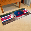 MLB - Cleveland Indians Baseball Runner Rug - 30in. x 72in.