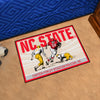 North Carolina State University Ticket Stub Rug - 19in. X 30in.