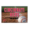 MLB - Cincinnati Reds Rubber Scraper Door Mat