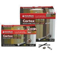 FastenMaster Cortex Pebble Stainless Steel Torx Tap Star Head Deck Screw & Plug Kit 2-1/2 L in.