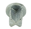 Steel Tek 678-404hc 3/4 X 3/4 Bk Products Galvanized Steel Plug