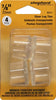 Shepherd Thermoplastic Ethylene Table/Chair Leg Tip Clear Round 7/8 in. W 4 pk (Pack of 6)