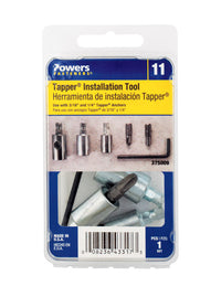 Hillman Tapper Screwdriving Bit Set 1 pk