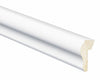 Inteplast Building Products 1-1/8 in. x 8 ft. L Prefinished White Polystyrene Trim (Pack of 15)