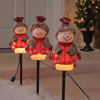 Celebrations Blow Mold Snowman Pathway Decor