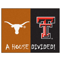 House Divided - Texas / Texas Tech House Divided Rug