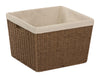 Honey-Can-Do 13 in. L X 15 in. W X 10 in. H Brown Rope Basket