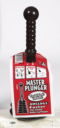 GT Water Products Master Plunger Mini Toilet Plunger 12 in. L X 4 in. D