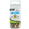 Surebonder Threaded Inserts Steel Rivets Gold 24 pk