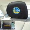 NBA - Golden State Warriors Embroidered Head Rest Cover Set - 2 Pieces