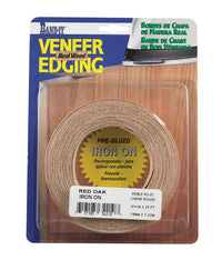 Band-It 0.75 in. W X 300 in. L Prefinished Red Oak Wood Veneer Edge Banding