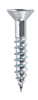 Hillman No. 12 X 1-1/4 in. L Phillips Zinc-Plated Wood Screws 100 pk