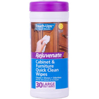 Rejuvenate Plant-Based Pulp Floor & Furniture Cleaning Wipes 8 in. W x 7 in. L 30 pk