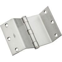 DPBF248 3-1/2" SQR  Swing Clear Hinge 1/pk - Satin Chrome