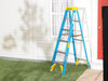 Werner 6 ft. H Fiberglass Step Ladder Type I 250 lb. capacity