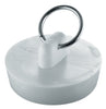 PlumbCraft 1-1/2 in. White Rubber Sink Stopper