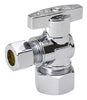 BK Products ProLine 5/8 in. Compression X 1/4 in. Compression Brass Angle Stop Valve