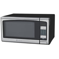 Perfect Aire 1.1 cu ft Black/Silver Microwave 1000 W