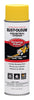 Rust-Oleum Industrial Choice Yellow Inverted Striping Paint 18 oz. (Pack of 6)